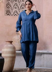 Stylish Blue Co-ord Set for Women