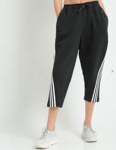 Adidas - Three Stripe Crop Pants