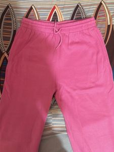 Vibrant Green and Pink Joggers (24-26) waist