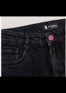 Men’s Black Ripped Slim Fit Jeans – Dynam