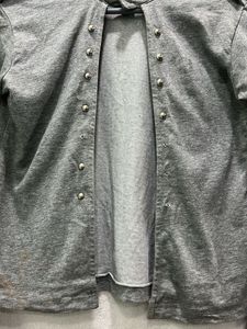Grey Military-Style over coat