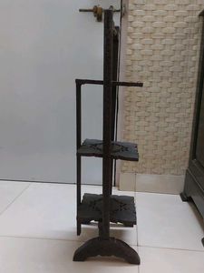 Vintage Wooden Tiered Shelf Stand
