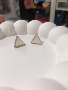 Geometric Triangle Earrings