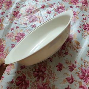 Oval Serving Bowl