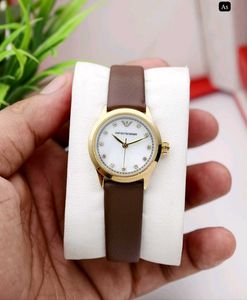 Armani for ladies watch  Leather strap belt vip lo