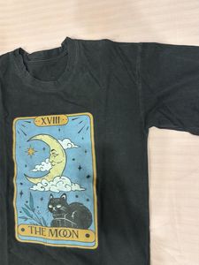 Black Tarot Moon T-Shirt