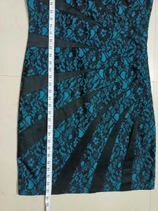 Chic Blue &amp; Black Party &amp; Casual Dress Size M &amp; L.