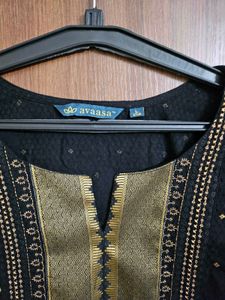 Black Party Wear Kurti