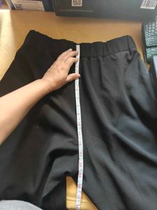 Black Wide Leg Trousers