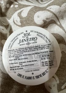sealed Sol de Janeiro Brazilian BumBum Cream