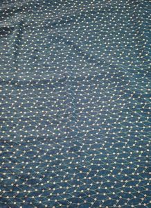 Beautiful Teal Saree with White Print 3