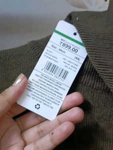 Olive Green Turtleneck Sweater