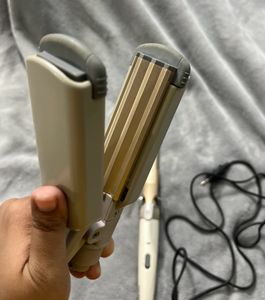 Philips Hair Straightener, Curler, Crimper