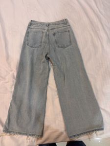 Savana ripped flared jeans