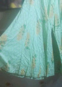 Light Green Ethnic Skirt