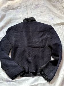 Elegant Black Embellished Jacket