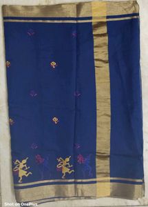 Elegant Blue Kanjivaram Saree