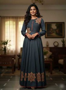 Free delivery 🚚 Floral Kurta with dupatta