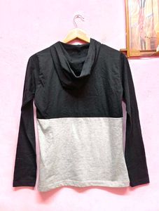 Color Block Hoodie Tshirt (Unisex)