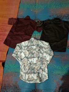 boys s Shirts (Set of 3)