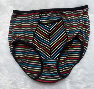 Colorful Striped Briefs
