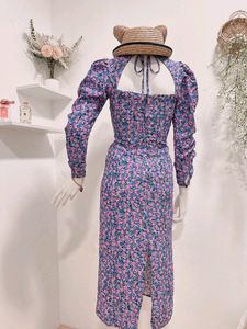 *B1G1*  Zara Purple Floral Dress