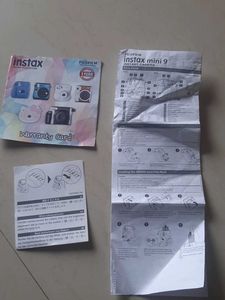 Non Working - Instax mini 9 Camera