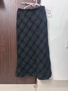 Elegant Textured Midi Skirt