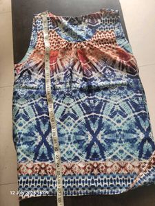 Boho Print Sleeveless Top