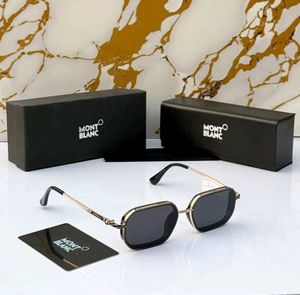 Mont Blanc Octagonal Sunglasses