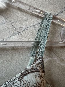 Floral Embroidered Underwire Padded Bra