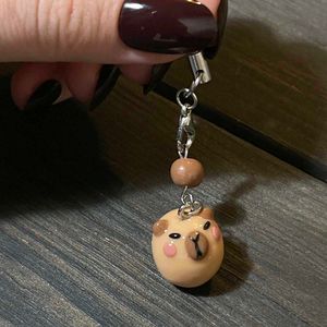 DISCOUNT ⏩ Capybara Clay Keychain