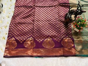 New South Indian Saree with blouse piece
