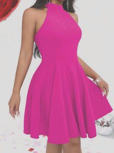Pink Sleeveless Dress