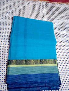 new handloom Cotton Saree