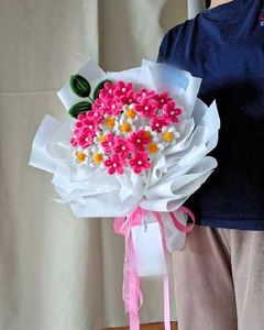 Handmade Crochet Flower Bouquet