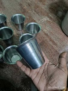 Each Glass At ₹70 Stainless Steel Glasses