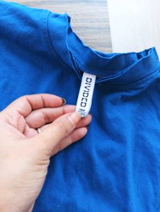 Royal Blue Basic T-Shirt