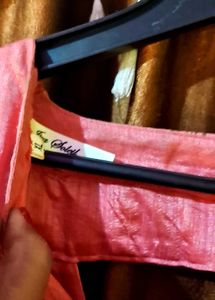 Elegant Flared Pink Kurta