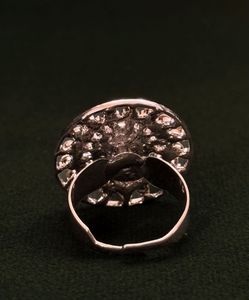 Stunning Crystal Rose Ring