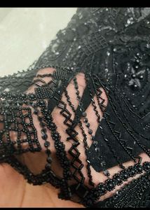 Elegant Black Embroidered Kurta Set