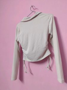 Classic White Long Sleeve Top