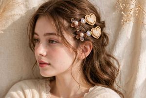 Cute Hair Clips Set