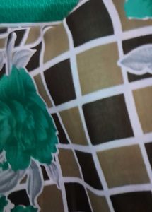 New Olive Chiffon Soft Daily Wear Saree With Blous