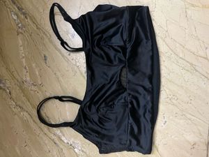 Black Sheer Cutout bralette