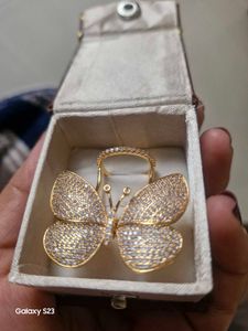 Gold plated Moving Butterfly 🦋  Ring(No Box)
