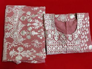 Elegant Kurti with Intricate Silver Print