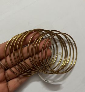 Traditional Golden Bangles