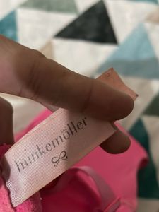 Hunkemoller Pink Lace Trim Bra