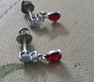 925 silver gemstone Drops set of 2 BrandNew